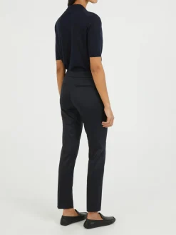 Wollhose Marineblau