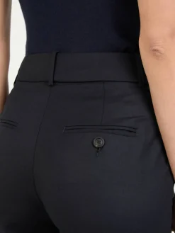 Wollhose Marineblau