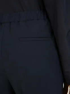 Wollhose Marineblau