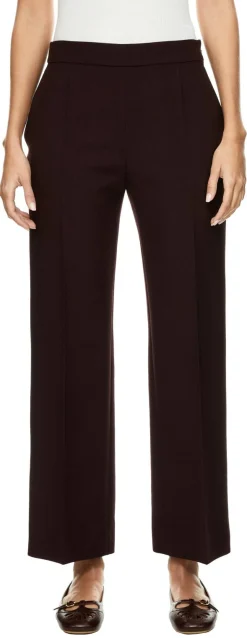 Wollhose mit Bügelfalten Violett