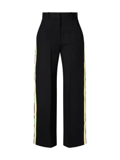 Wollhose mit LOEWE Prints Schwarz