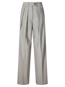 Wollhose 'Sandra' Grau