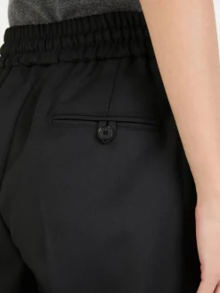 Wollhose Schwarz
