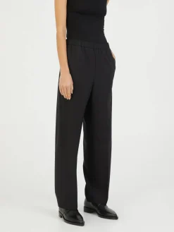 Wollhose Schwarz
