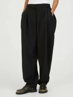 Wollhose Schwarz