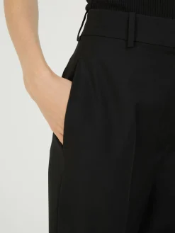 Wollhose Schwarz