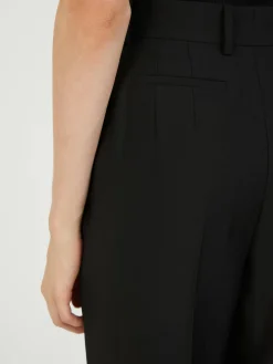 Wollhose Schwarz