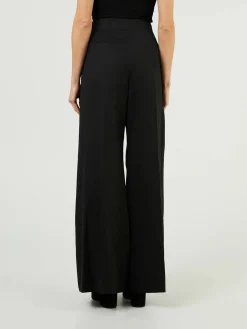 Wollhose Schwarz