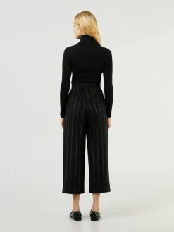 Wollhose Schwarz