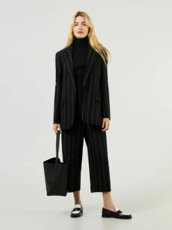Wollhose Schwarz
