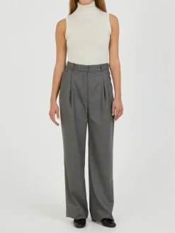 Wollhose 'Solo' Grau
