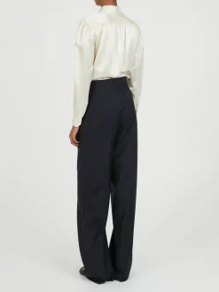 Wollhose 'The Elsa' Marineblau