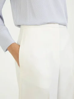 Wollhose Weiß
