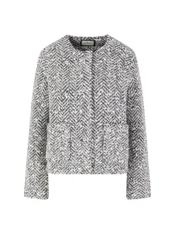 Wolljacke Olivgrün