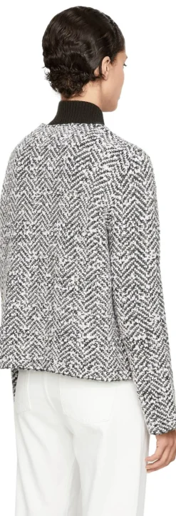 Wolljacke Olivgrün