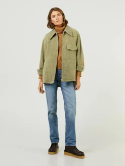 Wolljacke 'Vitale' Grün