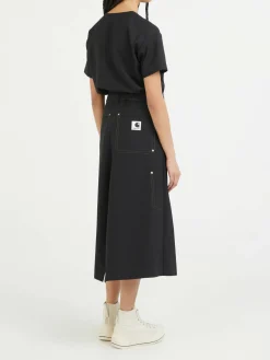 Wollkleid im Zweiteiler-Look 'Sacai X Carhartt' Schwarz