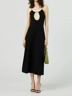 Woll-Kleid Schwarz