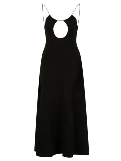 Woll-Kleid Schwarz