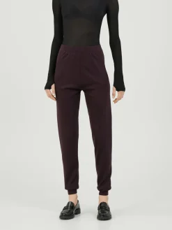 Woll-Loungepants Violett