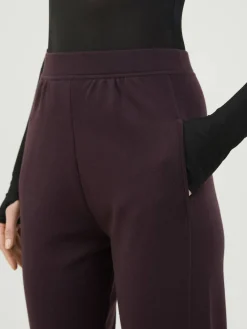 Woll-Loungepants Violett