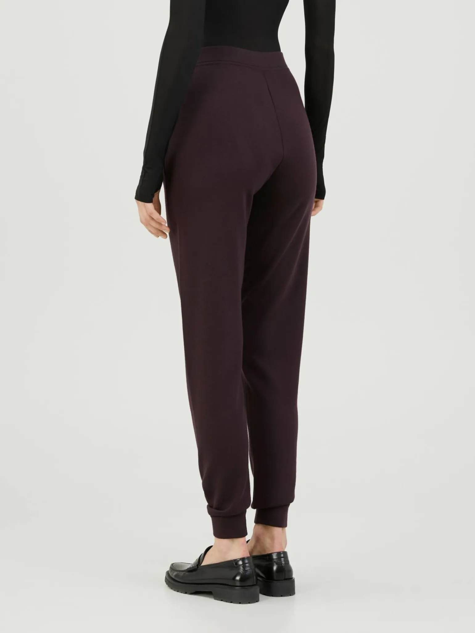 Woll-Loungepants Violett