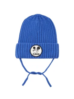 Wollmütze Blau
