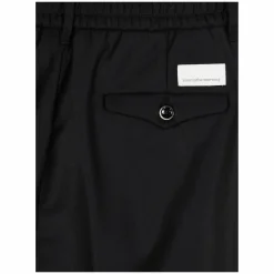 Woll-Seidenhose 'Astrid' Schwarz