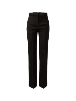Woll-Seiden-Hose 'Morissey' Schwarz