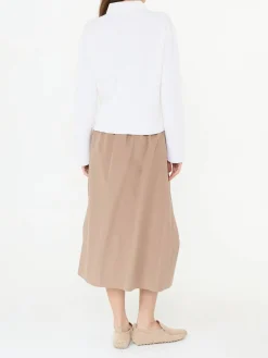 Wollstrickjacke Crème