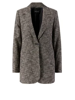 Alpaka-Blazer Grau