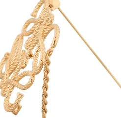 Anagram-Brosche 'Robe' Gold