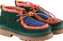 Stiefeletten aus Shearling Multi
